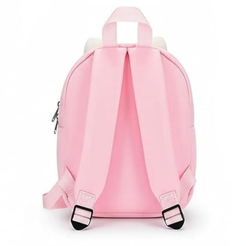 Image of Frantic Cute Backpack for Nursery Children Soft Plush Velvet Cartoon Animal Plush Preschool Mini Travel Bags for Baby Girl & Baby Boy Ideal for Girls, Boys & Toddlers, 2-5 Years
