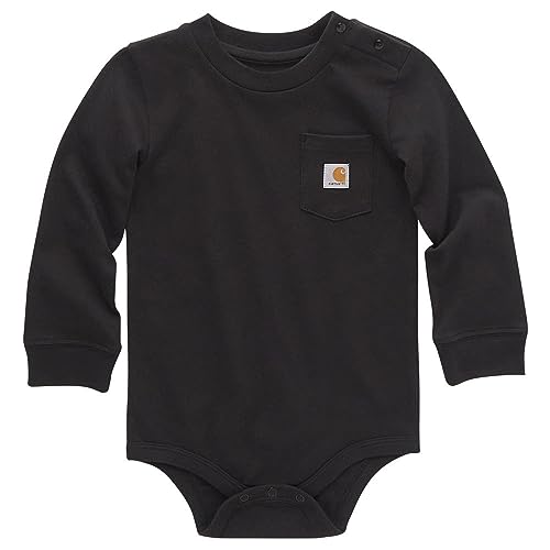 Image of Carhartt Kid's CA5002 Long-Sleeve Pocket Bodysuit