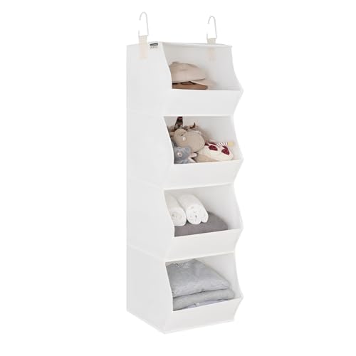 StorageWorks Basics Hanging Closet Organizer, Foldable Storage Organizer