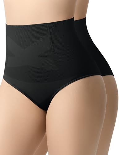 Image of Shapewear Tummy Control Underwear for Women High Waist Panties | Body Shaping Panty Girdle,Breathable No Rolling Briefs for Under Dress