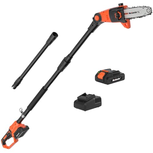 Pole Saw 8-Inch Cordless Pole Saws for Tree Trimming