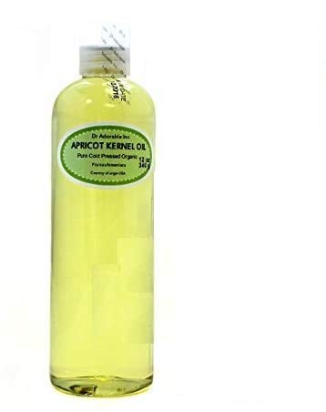 24 Oz Apricot Kernel Oil 100% Pure Organic Cold Pressed For Skin Hair And Health (2 of 12 Oz Bottles)