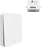 Empfängt Signale von bis zu 10 Schaltern: Lassen Sie Licht & Co. von allen Bewohnern des Hauses ein- und ausschalten! Ideal für Zimmer mit getrennten Betten, weitläufige Flure u.v.m.
