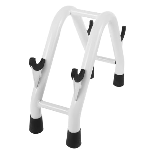 NULYLU Soporte Resistente para Mancuernas de Hierro Base de Goma Antideslizante, Estante de Almacenamiento Compacto para Gimnasio en Casa, Accesorio Práctico para Equipo de Entrenamiento