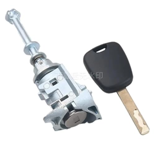 Cilindro de cerradura izquierdo para Citroën C4 con llave de alta resistencia mecánica 3