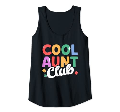 Mujer Cool Aunt Club | sobrina | sobrina | sobrinos tía Camiseta sin Mangas