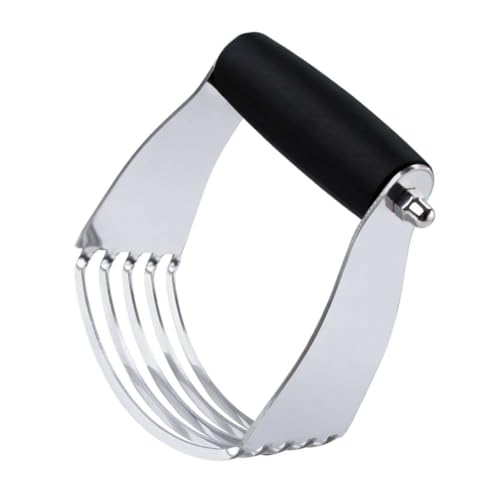 DECHOUS Heavy Duty Pastry Blender Manual Flour Beater for Smooth Dough Stainless Steel for Baking