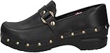 Sanita, Original Imola Leather, zapatos zuecos moda moda casual, Negro , 37 EU