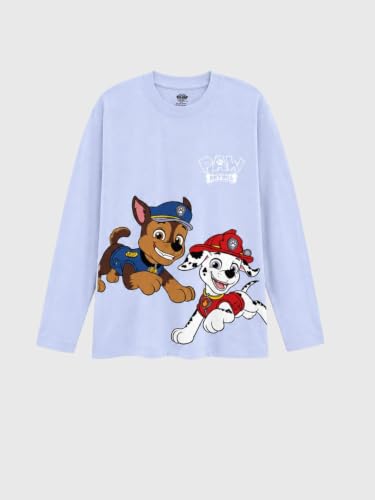 Image of Nap Chief Kids Official Cartoon Characters Full Sleeves Cotton Night Suit for Boys & Girls, Tshirt & Pyjama Set for Sleepwear
