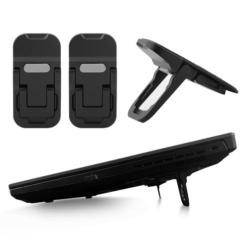 2 Pcs Keyboard Lifter for Desk,Portable Anti-Slip Keyboard,Adjustable Laptop Feet,RiserInvisible Computer Keyboard Stand,Laptop Kickstand Feet Adhesive(2.36x1.18x0.32inch)