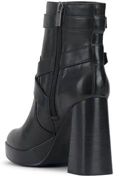Vince Camuto Women's Coliana Platform Bootie Ankle Boot, Black, 7 | Image 6