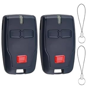 Mando a Distancia para Puerta de Garaje para BFT Mitto 2B RCB 433MHZ, 2 Canales 2 Botones Rolling Code Mandos para Rolling BFT Mitto 2, Kleio, Ghibli, TRC 2, Kleio, Ghibli, TR