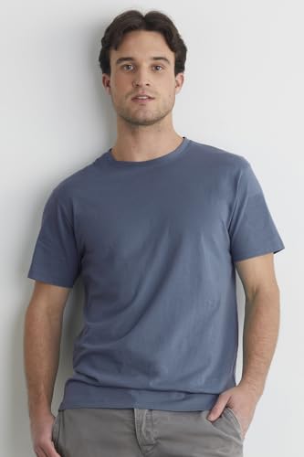 Men's Organic All-Cotton Crew Neck T-Shirt2