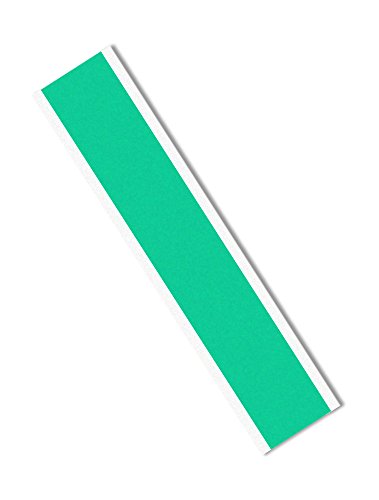 Image of 3M 8992-0.75 inch x 10 inch-250 Dark Green Polyester /Silicone Adhesive Tape Rectangles, 400 degrees F, 10 inch length, 0.75 inch width (Pack of 250)