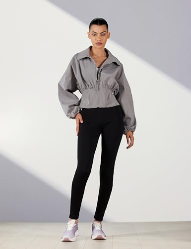 Image of Van Heusen Women's Stretch Fit High Rise Athleisure 4 Way Stretch Treggings - Body Hug, Flexible Waistband
