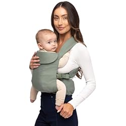 WildBird - Aerial Buckle Carrier - 2-24 Months - Large (L-4XL) Acadian - Front or Back Carry - Cross Straps, Lumbar Support, Headrest - Hip Healthy - Baby Carrier - Baby Essentials - New Mom Gifts