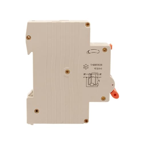 Leistungsschalter 32 A C32, Typ AC Kurve C, 1P+N 6 kA 30 mA 220 V, RCBO Slim, benötigt nur 1 DIN-Modul