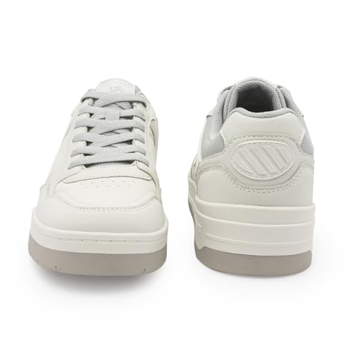 Red Tape Men's White Low Cut Sneaker 9 UK - Image 5