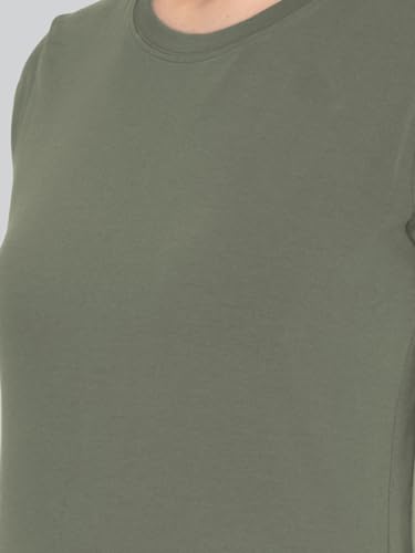 Image of Lyra Women's Cotton Regular Fit T-Shirt
