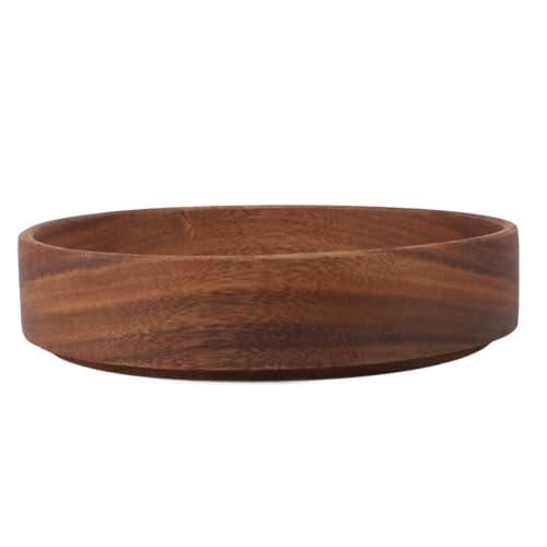 Cuenco de madera para servir sin derrames ensaladas y snacks 2
