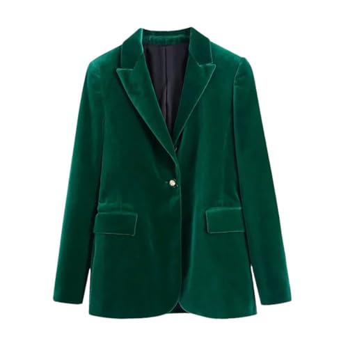 Blazer en polaire pour femme Haitpant fini le froid avec cette veste vintage à poches