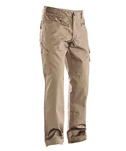 Jobman Workwear 2313, 231320-1400-C42 Pantalón de Trabajo, Caqui, 42