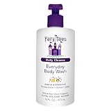 Fairy Tales Daily Cleanse Kids Body Wash | Kids Soap With Gentle, Clean Natural Ingredients | Sulfate Free, Silicone Free, Body Wash for Boys and Girls - 16 oz.
