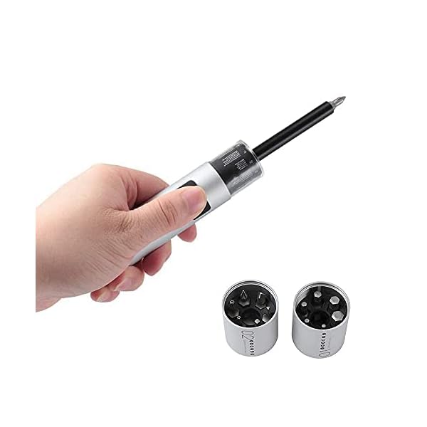Akku Schraubendreher, 36 in 1 Mini Akkuschrauber Set, Elektrischer Schraubendreher mit 3,6V, 2 Drehmomentmodi, 1300mAh… – Bild 5