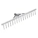 Produktbild ROMULUS 10704 Alu-Rechen, 16 Zinken, Arbeitsbreite 62 cm, ohne Stiel