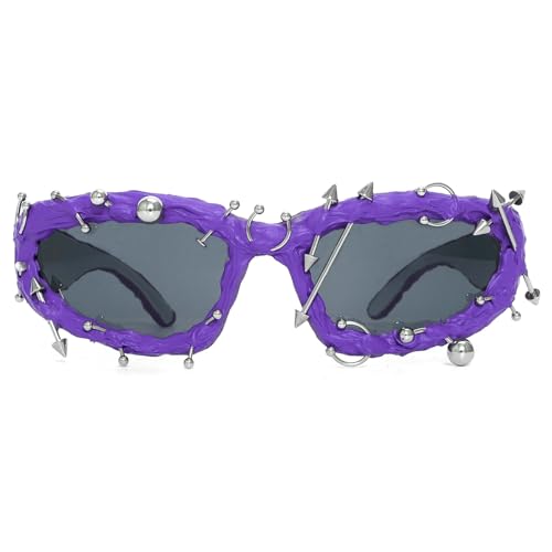 Image of Wrap Around Y2K Sunglasses Men And Women Cool Sunglasses Personalized Street Party sunglasses N45