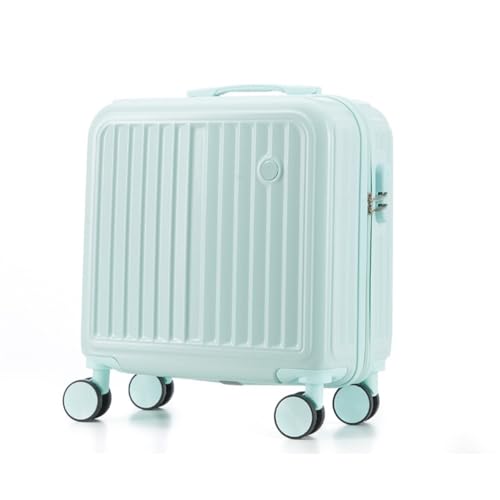 PANKERS Travel Suitcase Business Trip Small 18-inch Suitcase Women's Fashionable Boarding Suitcase Zipper Travel Trolley Case Trolley Case