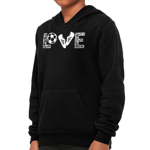 Soccer Love Kids' Hoodie - Soccer Present for Boys - Soccer Player Apparel2