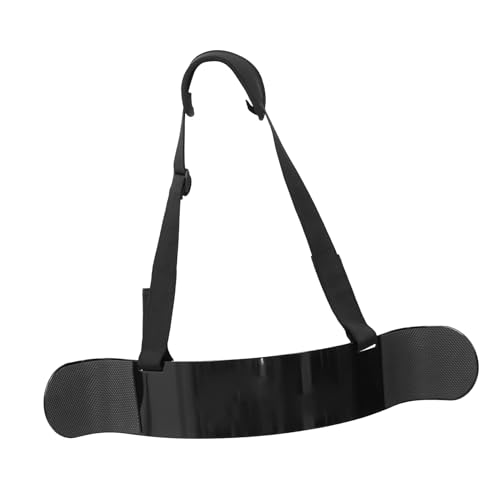 Accessoire musculation biceps noir en aluminium pour corriger sa posture