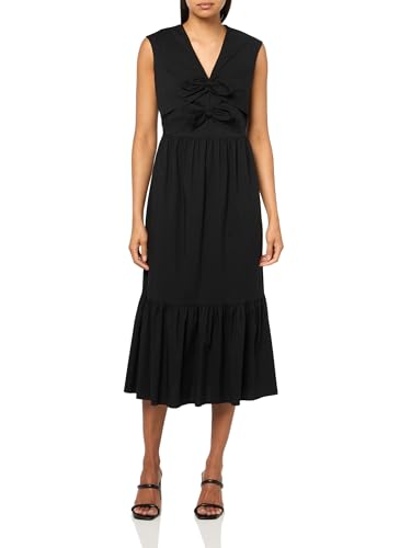 Anne Klein Bow Detail Modern MIDI Dress