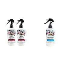 SO COZY Leave-In Conditioner For Kids Hair - Detangles & Restores Curls Pack of 2 + 8 Fl Oz Detangler Spray