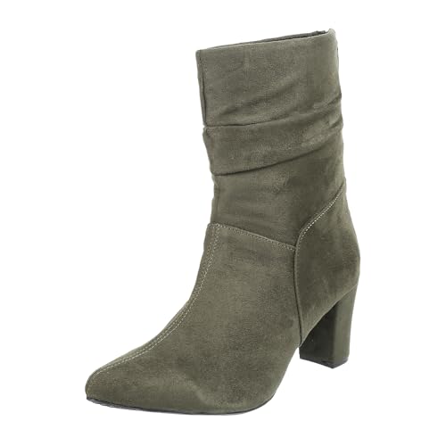 Image of Mochi Women Synthetic Boots, (31-5297)