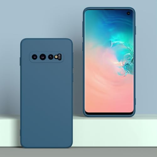 Image of for Samsung Galaxy S10 Plus Case Dark Blue, Scratch Resistant with Soft Touch, Slim Thin Phone Cover for Samsung Galaxy S10 Plus