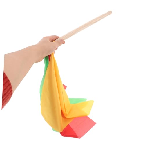 Baquetas de madera con pañuelos para percusión miniatura 7