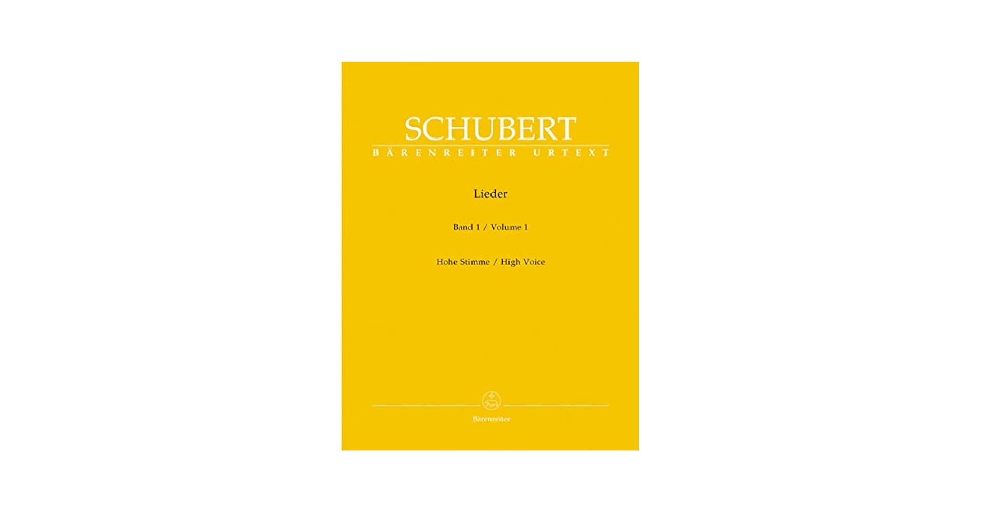 SCHUBERT /LIEDER Ⅰ (高声用) EDTION PETER'S Schubert: Lieder - Volume 1 (Op. 1-25) (High Voice): Franz