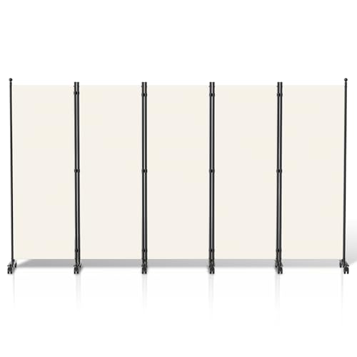 Biombos Separadores Grandes con Ruedas Marca Jiubiaz