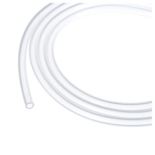 Rebower 1m Tubo de Silicona Flexible, 3x4mm（ID*OD）Mangueras de Silicona Transparente para Bombas Sifonado Drenaje Riego Elaboración de Cerveza Acuario Jardín