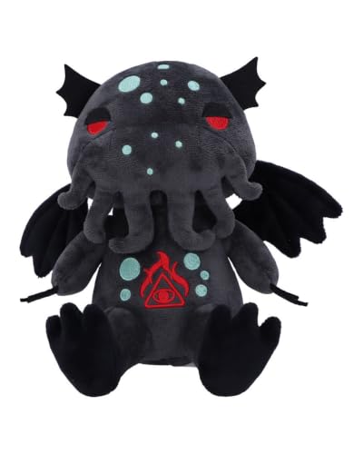 Nemesis Now Fluffy Fiends Cthulhu PlĂĽschtier, 20 cm, schwarz