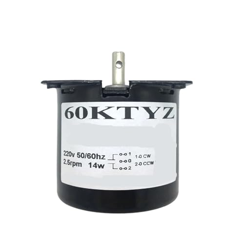 Moteur synchrone 60KTYZ 220V 110 tr/min à aimant permanent 14W - 5