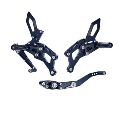 Moto Repose-Pieds Arrière Réglable CNC pour Suzuki GSXR 1000 de 2017 à 2025