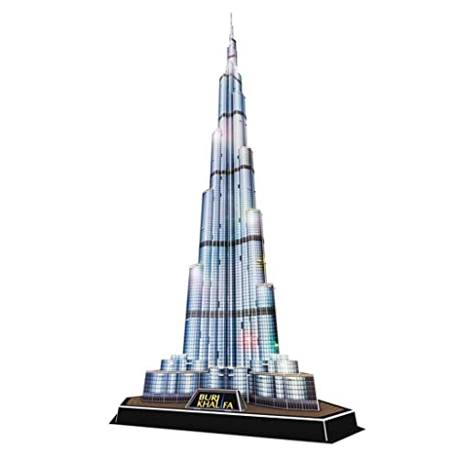 Cubicfun Led 3D Puzzle 136 Pieces: Burj Khalifa #TOP1