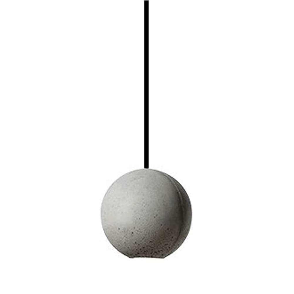 Lampa wisząca LED z betonową kulą, minimalistyczny żyrandol z betonowej kuli, żyrandol do domu, żyrandol do jadalni, salonu, baru, wyspy kuchennej, sypialni