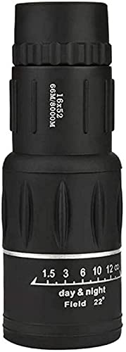 Telescopio monocular 16X52 para adultos miniatura 1