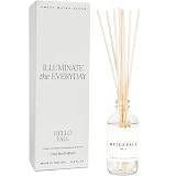 Sweet Water Decor Hello Fall Reed Diffuser Set - Hot Cider, Cinnamon, Cloves, Apple...