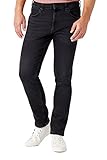 98% BCI COTTON 2% ELASTANE Wrangler Men\'s Greensboro Black Crow Jeans, W42 / L30