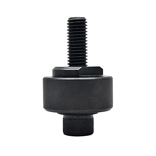 SEIWEI Stainless Steel Metal Punch, Hexagon Socket, 24mm/0.94inch, Black, 1 Hole, Manual, Bearing Steel Handle